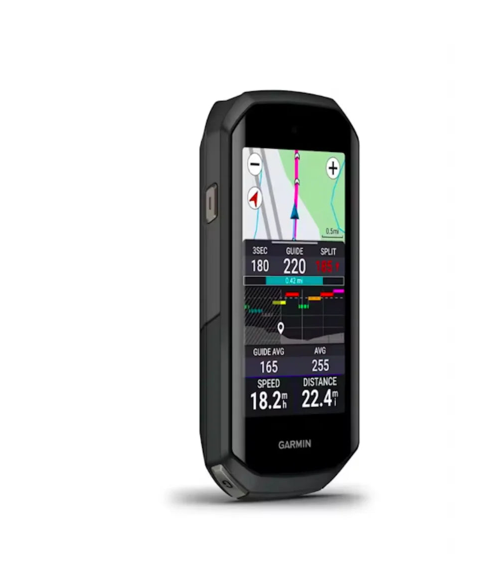 B.E.S.T OFFRE Garmin Edge 1050 ® , Ordinateur de cyclisme haut de gamme, écran tactile couleur vive, haut-parleur intégré, FAV!! !