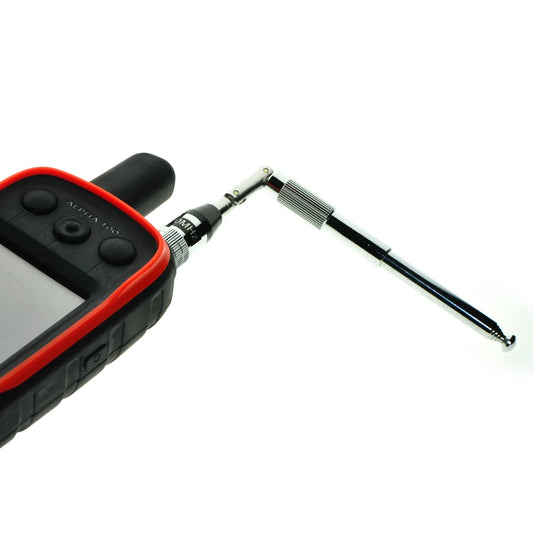 Antenne télescopique pliable longue portée extensible flexible pour Garmin Alpha 100 50 200i 10 300 200 Astro 320 430 900 Accessoires