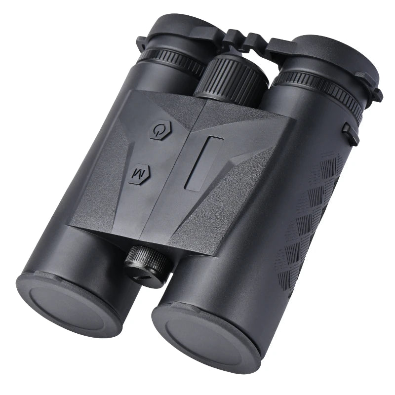 HOYOOTI/10X42 Binocular Laser Rangefinder Telescope, IP65 Waterproof, Magnesium Alloy Body, One-Button Ranging up to 2600 Yards