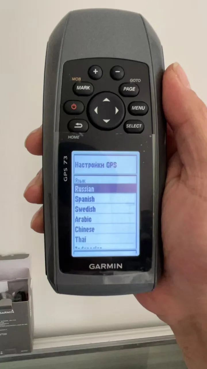 Garmin GPS 73 GPS marin portable haute sensibilité GPS 73 récepteur GPS extérieur navigateur SailAssist pour bateau plusieurs langues