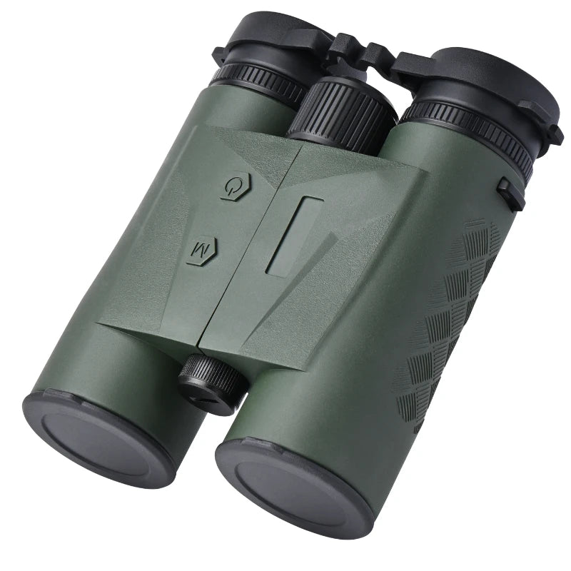 HOYOOTI/10X42 Binocular Laser Rangefinder Telescope, IP65 Waterproof, Magnesium Alloy Body, One-Button Ranging up to 2600 Yards