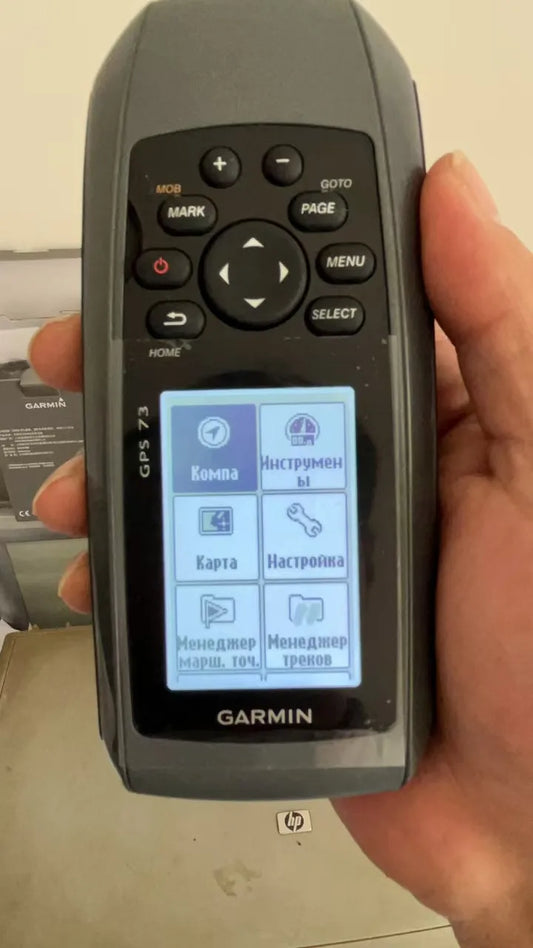 Garmin GPS 73 GPS marin portable haute sensibilité GPS 73 récepteur GPS extérieur navigateur SailAssist pour bateau plusieurs langues