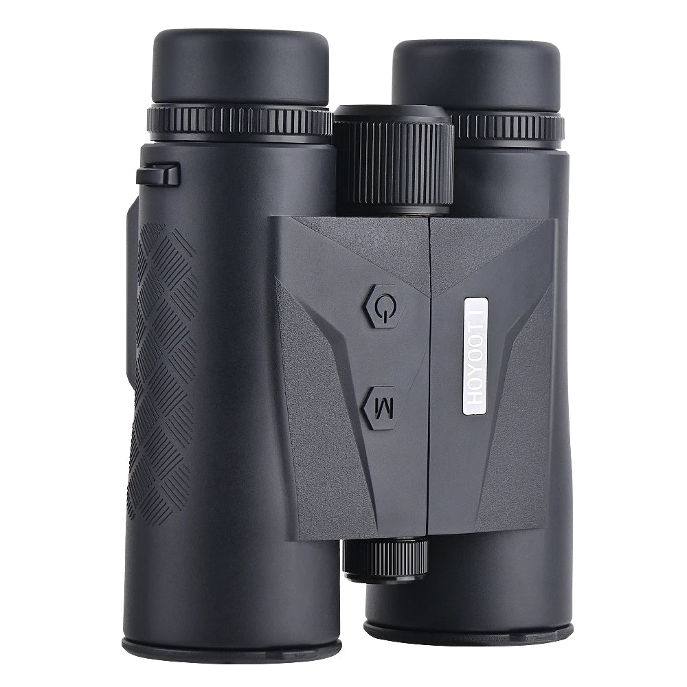 HOYOOTI/10X42 Binocular Laser Rangefinder Telescope, IP65 Waterproof, Magnesium Alloy Body, One-Button Ranging up to 2600 Yards