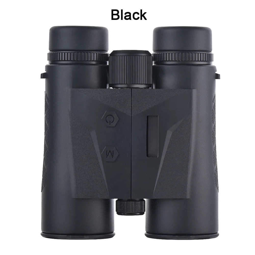 HOYOOTI/10X42 Binocular Laser Rangefinder Telescope, IP65 Waterproof, Magnesium Alloy Body, One-Button Ranging up to 2600 Yards