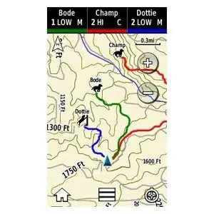 Garmin Alpha 100 dispositif GPS de suivi d'entraînement à distance multi-chien dans un dispositif de suivi à distance pour chiens dispositif GPS portable