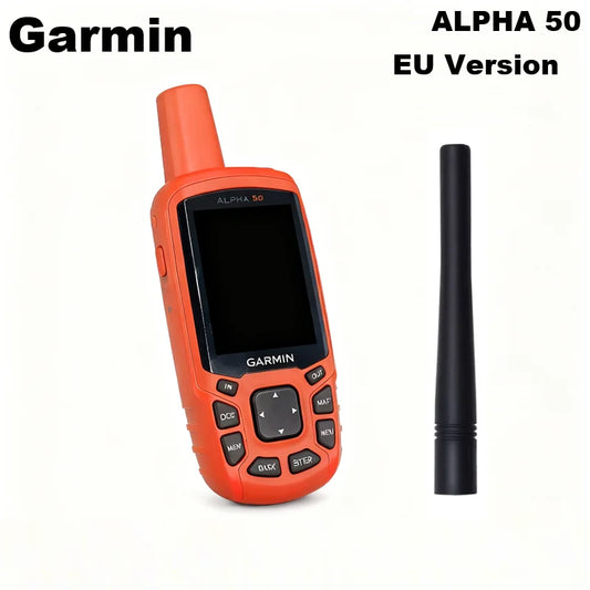Garmin ALPHA 50 Appareil GPS portable Version européenne T5 Costume de col Multi-chien Suivi de l'entraînement à distance Dispositif GPS Suivi à distance