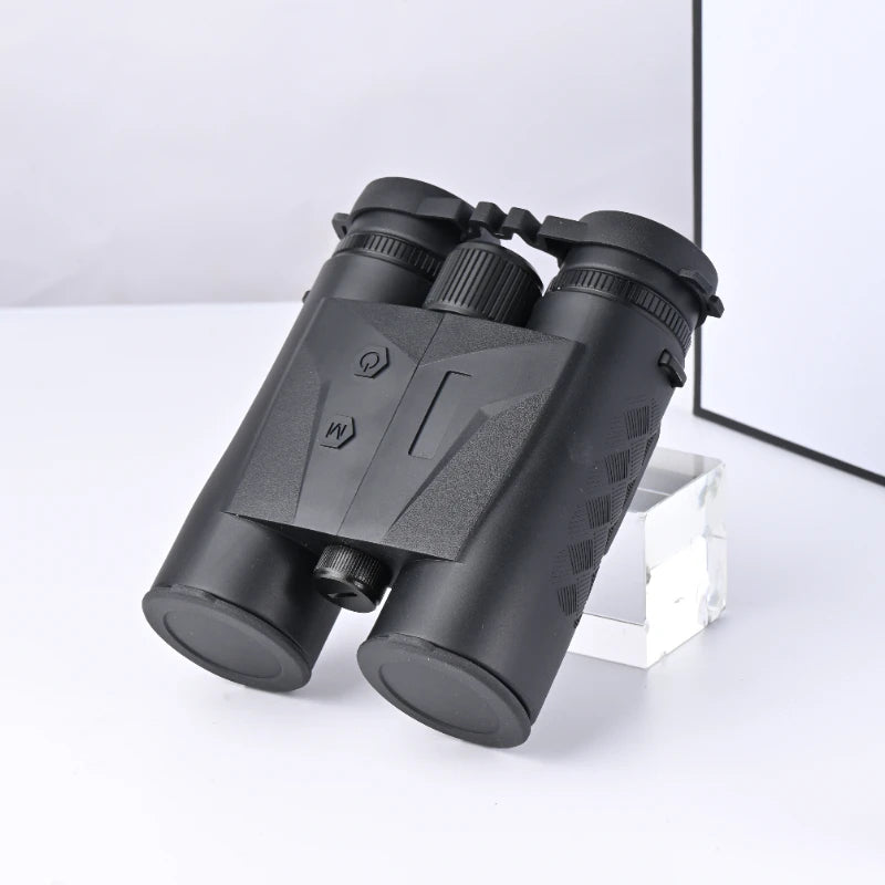 HOYOOTI/10X42 Binocular Laser Rangefinder Telescope, IP65 Waterproof, Magnesium Alloy Body, One-Button Ranging up to 2600 Yards